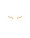 Ear Cuff Infantil Estrelas Banhado a Ouro 18K