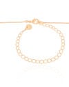 Gargantilha Infantil Veneziana Bolinha Lisa 4 mm Banhado a Ouro 18K