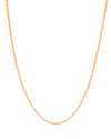 Gargantilha Cordão Baiano 1.5 mm Banhado a Ouro 18K - 45 cm
