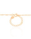 Gargantilha Longa Singapura 2 mm Banhado a Ouro 18K - 80 cm