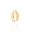 Anel Liso Tamanho 21 Banhado a Ouro 18K