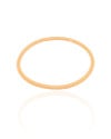 Bracelete Mola Rabo de Rato 3 mm Banhado a Ouro 18K