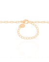 Choker Elos Ponto de Luz Cristal 6 mm Banhado a Ouro 18K