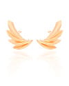 Ear Cuff Asa Lisa 4.5 cm Banhado a Ouro 18K