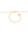 Gargantilha Veneziana Redondo Fios Espiral Banhado a Ouro 18K - 45 cm