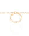 Choker Piastrine 5 mm Banhado a Ouro 18K