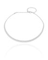 Aro Flexível Aramado 5 mm Ródio Branco