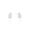 Brinco Gota Pérola 1.6 cm Banhado a Ouro 18K