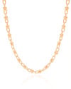 Choker Elos em U 5 mm Banhado a Ouro 18K