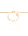 Gargantilha Veneziana Abraço Mix de Banhos Banhado a Ouro 18K - 45 cm