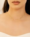 Aro Fio Ondas Banhado a Ouro 18K