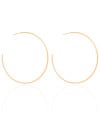 Brinco Argola Fio 6.0 cm Banhado a Ouro 18K