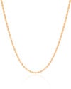 Choker Cordão Baiano 2 mm Banhado a Ouro 18K