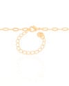 Gargantilha Elos Bola Lisa 12 mm Banhado a Ouro 18K - 45 cm