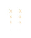 Trio X Liso Banhado a Ouro 18K