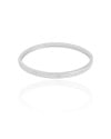 Bracelete Parafusos 4 mm Ródio Branco