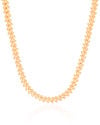 Choker Escamas 6 mm Banhado a Ouro 18K