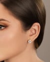 Conjunto Gota Riviera Cristal Banhado a Ouro 18K