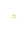 Piercing para Hélix Cravejado Cristal 9 mm Banhado a Ouro 18K