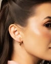 Dupla de Argolas Fio Lisas Banhado a Ouro 18K