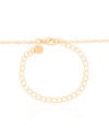 Choker Elos Trevos Tom Onix 1.0 cm Banhado a Ouro 18K