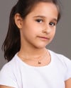 Gargantilha Infantil Elos Coração Autismo 9 mm Banhado a Ouro 18K - 45 cm