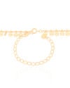Gargantilha Infantil Smile 5 mm Banhado a Ouro 18K - 31 cm