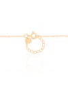 Gargantilha Infantil Elos Flor 6 mm Banhado a Ouro 18K - 35 cm