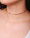 Aro Mola Quadrados 2 mm Banhado a Ouro 18K - 30 cm