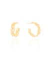 Brinco Argola Borboletas 2.1 cm Banhado a Ouro 18K