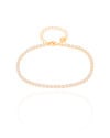 Pulseira Riviera Cristal 2.5 mm Banhado a Ouro 18K