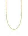 Choker Riviera Turmalina 2 mm Banhado a Ouro 18K