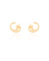 Ear Cuff Gota Lisa 1.7 cm Banhado a Ouro 18K