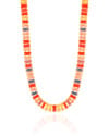 Choker Baguetes Coloridas Banhado a Ouro 18K