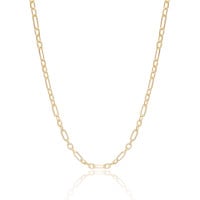 Choker Elos 4 mm Banhado a Ouro 18K