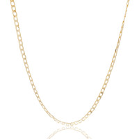 Gargantilha Grumet 3.5mm Banhado a Ouro 18K