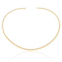 Aro Torcido 3mm Banhado a Ouro 18K