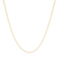 Gargantilha Grumet 2 mm Banhado a Ouro 18K