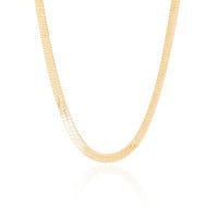 Choker Fita Banhado a Ouro 18K