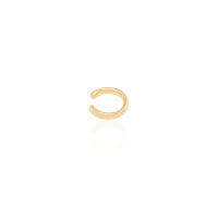 Piercing Tubo Liso Banhado a Ouro 18K