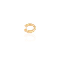 Piercing Tubo Liso Banhado a Ouro 18K