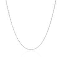 Choker Cordão Baiano Ródio Branco