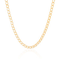 Choker Elos Duplos 5 mm Banhado a Ouro 18K