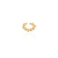 Piercing Bolinhas Banhado a Ouro 18K