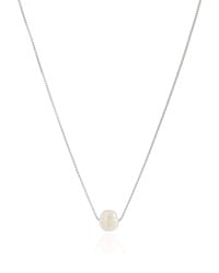Choker Veneziana Pérola Barroca Ródio Branco