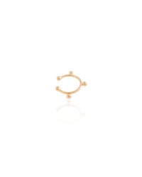 Piercing Bolinhas Banhado a Ouro 18K