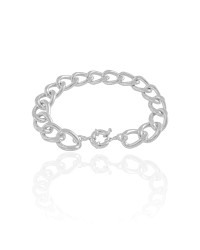 Pulseira Grumet Ródio Branco