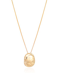 Gargantilha Veneziana Orgânico Banhado a Ouro 18K