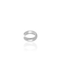 Piercing Liso Abaulado Ródio Branco