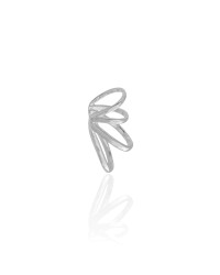 Piercing Quatro Filetes Ródio Branco